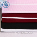 New design striped jersey knit rayon spandex fabric